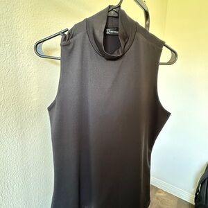 New York & Company sleeveless mock neck top